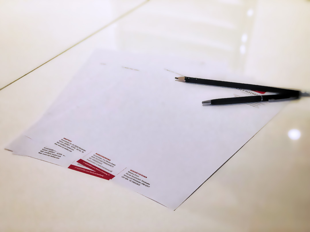Briefpapier | DIN A4 | einseitig bedruckt – Bild 2