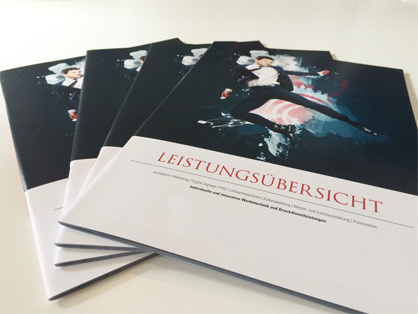 Broschüren Drahtheftung DIN A4 Kleinauflage – Bild 3