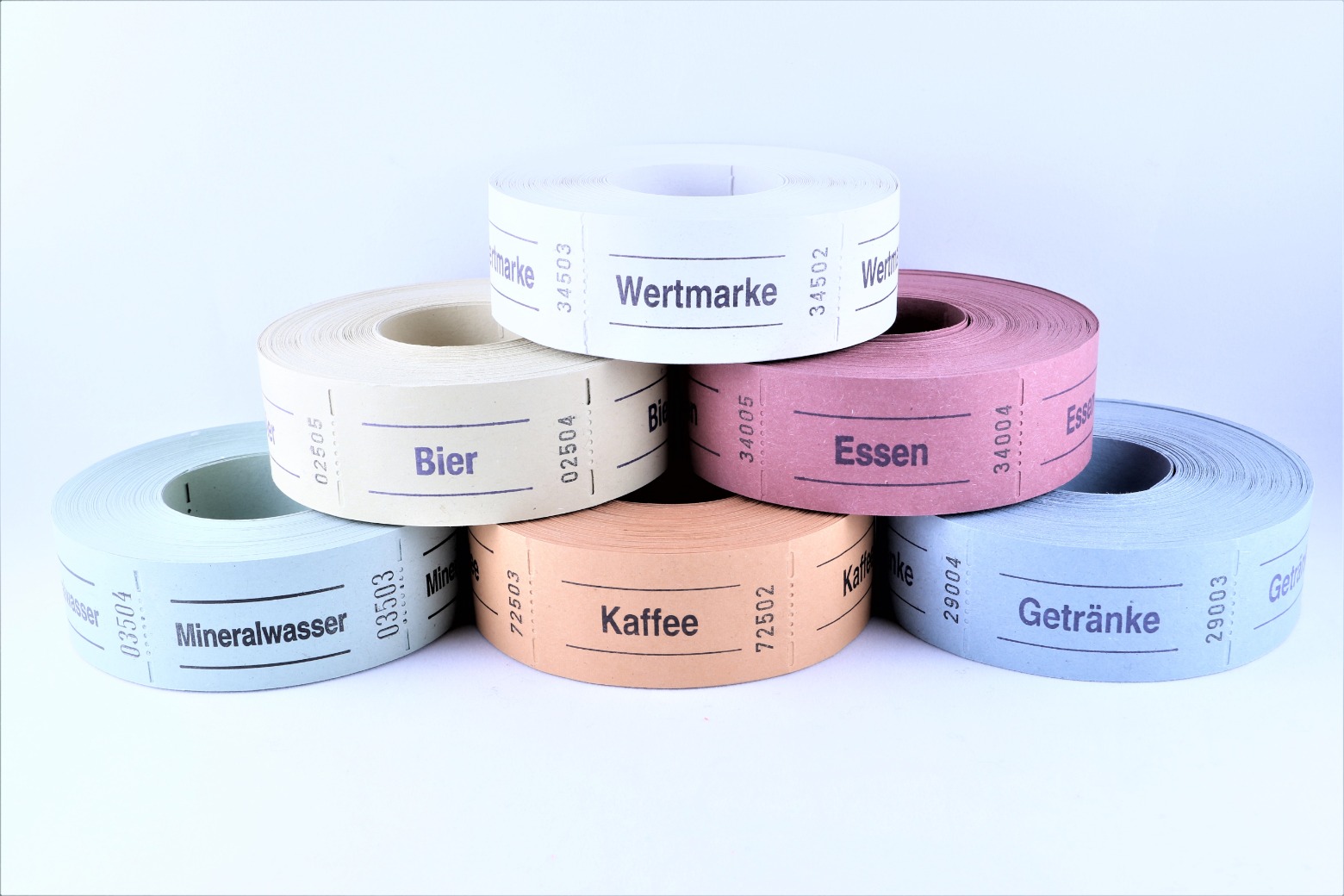 Rollengutscheine (500 Abrisse) Essen & Getränke – Bild 2