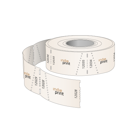 Rolleneintrittskarten (1000 Abrisse) Individualdruck